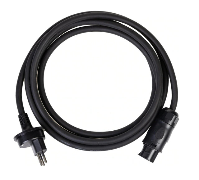Das 5m Plug & Play Anschlusskabel für Wechselrichter BC01 von Supersolar ermöglicht die Verbindung Ihres Microwechselrichters mit einer 230V Steckdose. Mit Betteri BC01 Buchsenteil und gewinkeltem Schukostecker Typ F, inklusive Schweizer Adapter. Ideal für den Anschluss kompatibler Microwechselrichter an Ihr Hausstromnetz. Technische Daten: 5m Länge, schwere Gummi-Leitung, IP55, kompatibel mit EVT, TSUN, Bosswerk, Hoymiles Micro-Wechselrichtern.