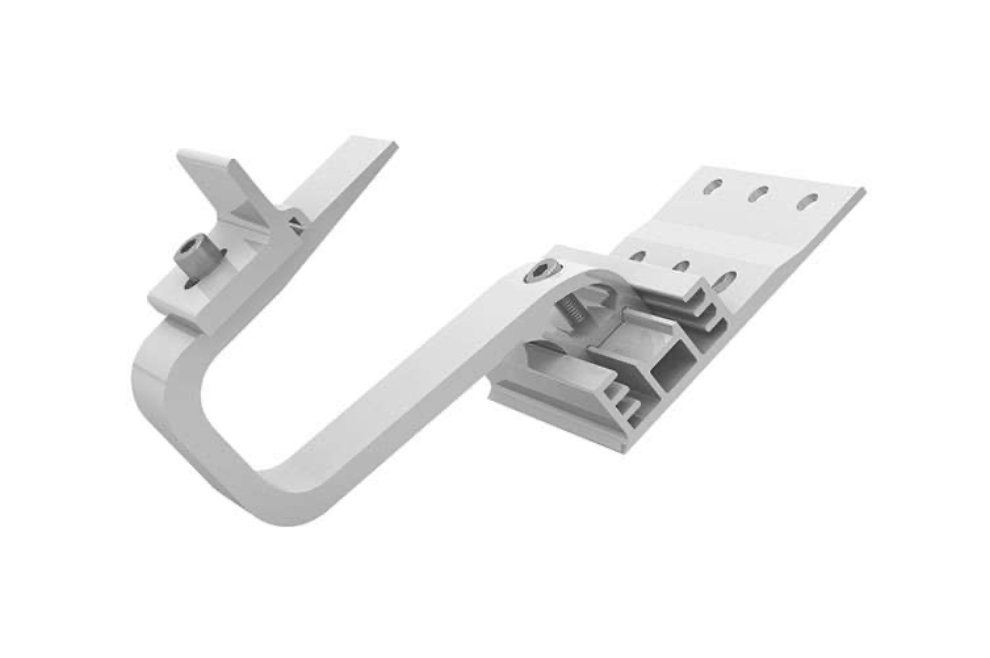 K2 Montagesystem für 2 Solarmodule – geeignet für Ziegeleindeckungen