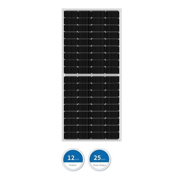 Das 200-Watt (Peak) Solarmodul bietet eine zuverlässige Energiequelle für alle, die nach einer effizienten Solarlösung suchen. Mit TÜV SÜD Deutschland-Zertifizierung für Schneelast bis zu 5400PA und Windlast bis zu 2400PA erfüllt dieses Panel höchste Qualitätsstandards. Die Verwendung von Halbzellenmodulen verdoppelt die Zellverbinder und ermöglicht eine um 2-3% höhere Leistung.