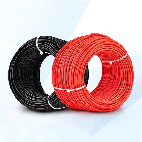 Solarkabel – Erwerben Sie hochwertiges Solar Kabel mit einem Querschnitt von 4 mm für eine optimale Stromübertragung und effiziente Energieübertragung. Dieses langlebige Kabel zeichnet sich durch erstklassige Qualität und Zuverlässigkeit aus, um Ihnen eine dauerhafte und effektive Lösung für Ihre Solarenergiebedürfnisse zu bieten. Der Preis ist pro Meter angegeben, sodass Sie die exakte Menge für Ihr Projekt erwerben können.