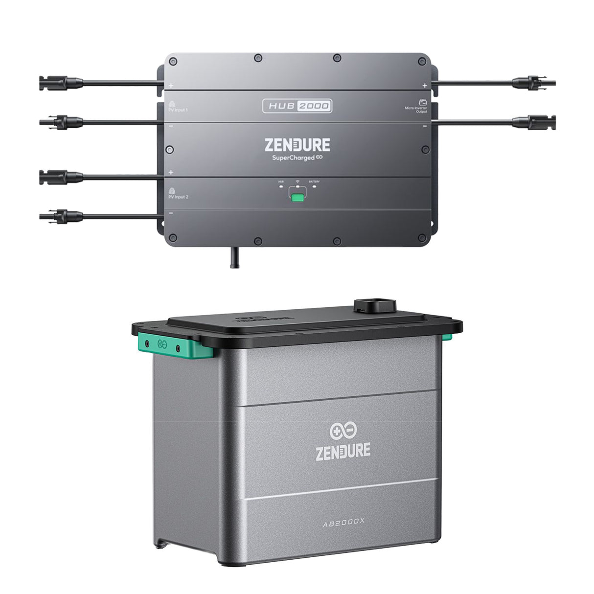 Zendure-Set mit HUB2000 & 1× AB2000X Batterie – 1.920 Wh