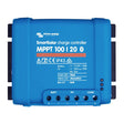 Der Victron Smartsolar 100/20-48 MPPT Solar Laderegler bietet leistungsstarke Ladefunktionen für 12V, 24V und 48V Batterien. Mit integriertem Bluetooth ermöglicht er bequemes Setup, Überwachung und Aktualisierung über Smartphones und Tablets. Der Laderegler verfügt über einen hohen Wirkungsgrad von 98%, programmierbare Batterie-Algorithmen und Lichtdimm-Funktionen.