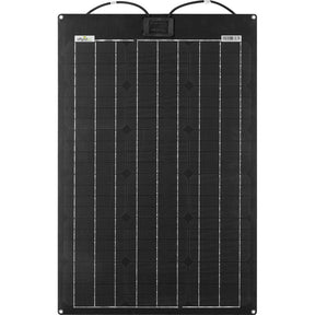 Semiflexibles 50-Watt Solarpanel von Supersolar: Das PCB-ETFE 100W 39V setzt neue Maßstäbe in Stabilität und Zuverlässigkeit. Hochwertiges PTFE auf der Front und PCB auf der Rückseite. Ideal für 24V oder 12V Systeme mit MPPT Ladereglern. Begehbar, rutschfest und biegbar. Monokristalline A-Grade Solarzellen, ETFE High-Tec Kunststoff, IP67-Anschlussdose. Leichte Installation mit vormontierten Kabeln und MC4 Stecker.