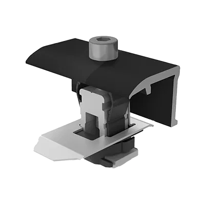 K2 Universal Endklemme schwarz eloxiert
