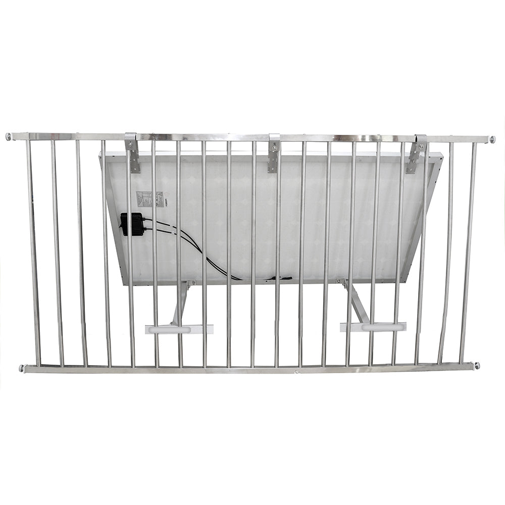 Solarmodul Halter für Balkongeländer Rahmenhöhe 30-35mm Neigungsverstellbar