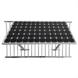 Solarmodul Halter für Balkongeländer Rahmenhöhe 30-35mm Neigungsverstellbar