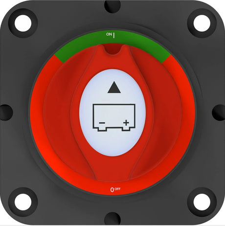 Batterietrennschalter 12-48V: Sichere Trennung der Batterie zur Reduzierung des Stromverbrauchs bei Nichtbenutzung. Geeignet für Fahrzeuge, Boote und elektrische Anwendungen. Der Drehschalter ist einfach zu bedienen: Grün für An, Rot für Aus. Robust und langlebig aus hochwertigem, flammhemmendem Material