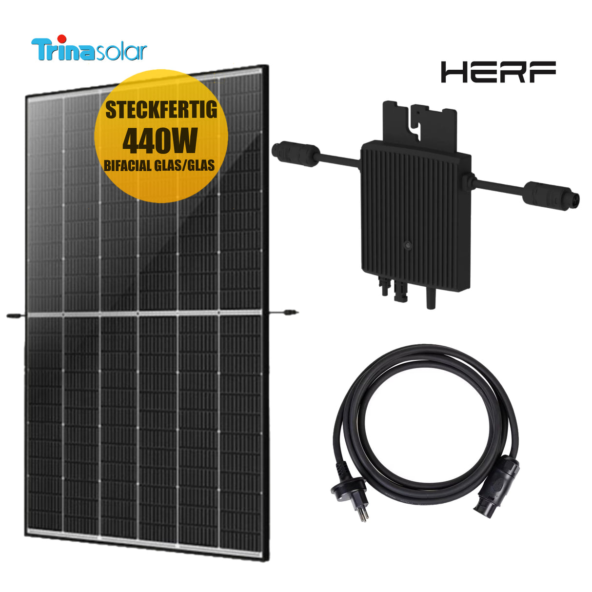 Balkonkraftwerk-Set TRINA Solar 440Wp/400W