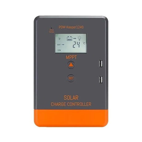 Laderegler – Der Solarladeregler 40A MPPT 12V / 24V ist ein leistungsstarkes Gerät, das die maximale Ausbeute aus Ihren Solarmodulen herausholt. Mit automatischer Batteriespannungserkennung ist er einfach zu bedienen und für 12V oder 24V Systeme geeignet. Die fortschrittliche MPPT-Technologie gewährleistet eine Tracking-Effizienz von mindestens 99,5 %, sodass Ihre Solarmodule stets effektiv arbeiten und Sie die maximale Energie nutzen können