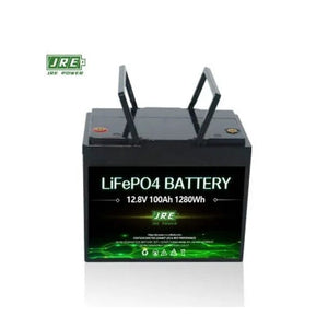 LifePo4 Batterie 12,8V 100Ah BMS Bluetooth