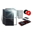 Solar-Komplettset mit Hybrid Wechselrichter und 24 Bluesun-Solarmodulen