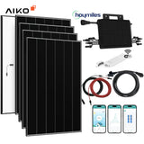 XL Balkonkraftwerk-Set AIKO Solar 1960Wp/600W mit Hoymiles WLAN