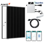 XS Balkonkraftwerk-Set AIKO Solar 490Wp/400W mit Hoymiles WLAN
