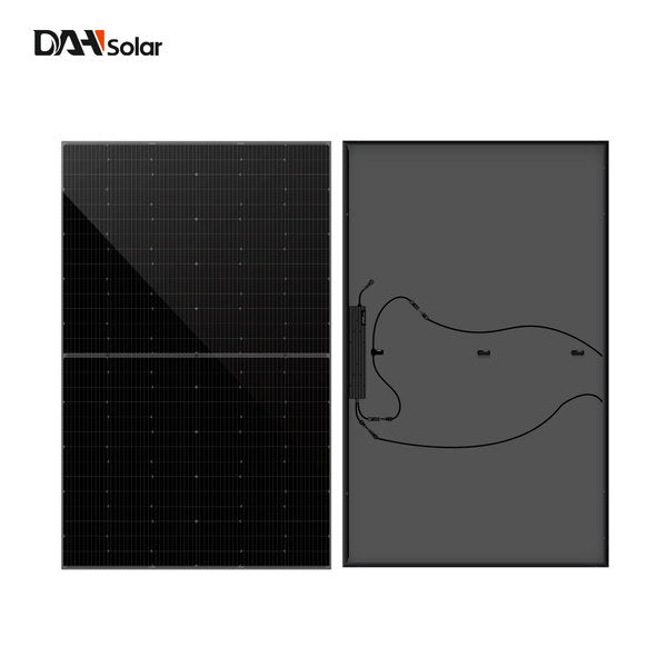 BALKONKRAFTWERK-SET 840W/600W – DAH SOLAR DAH-SU600D 420W: Das DAH Solar DAH-SU600D Balkonkraftwerk mit 840W Gesamtleistung bietet eine elegante und leistungsstarke Solarlösung für Balkone. Die Full-Black 420W Module und der 600W Mikrowechselrichter sorgen für nachhaltige Energieerzeugung und geringen ökologischen Fußabdruck. Mit WLAN-Überwachung und einfacher Installation ist es die ideale Wahl für erneuerbare Energie.